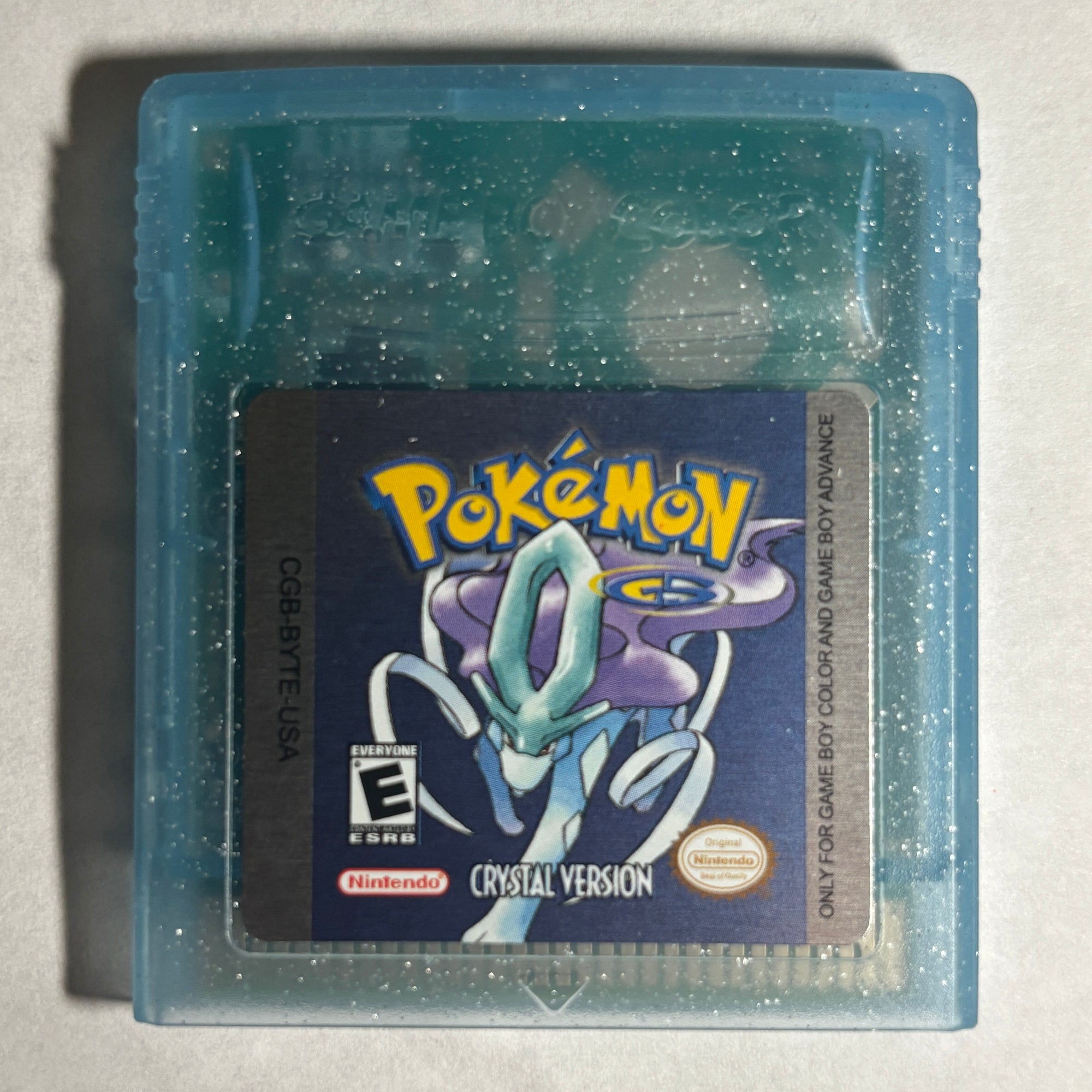 Pokemon Red Blue Yellow Green Gold Silver Crystal Reproduction Game Card for Gameboy Color GBC GBA Cartridges
