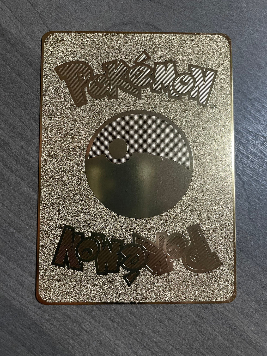 Pokemon Shiny Charizard VMAX SV107/SV122 Custom Gold Metal Collectible Trading Card Shining Fates - FREE SHIPPING Same Day - USA Based Seller!