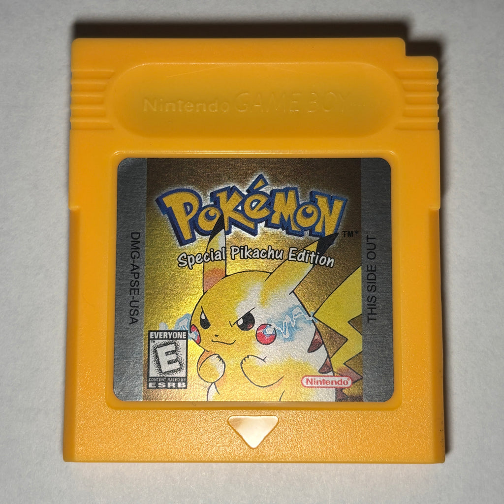 Pokemon Red Blue Yellow Green Gold Silver Crystal Reproduction Game Card for Gameboy Color GBC GBA Cartridges