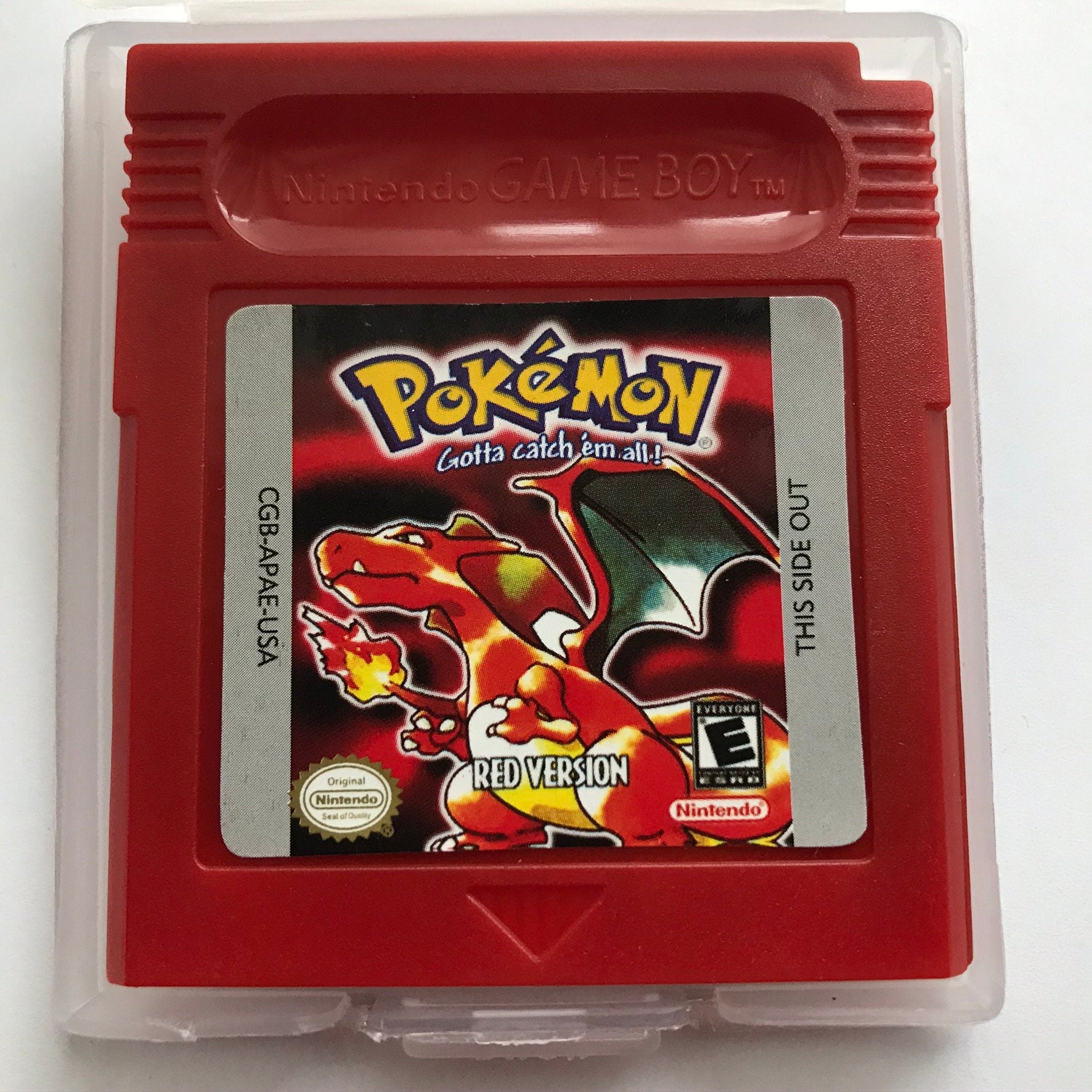 Pokemon Red Blue Yellow Green Gold Silver Crystal Reproduction Game Card for Gameboy Color GBC GBA Cartridges