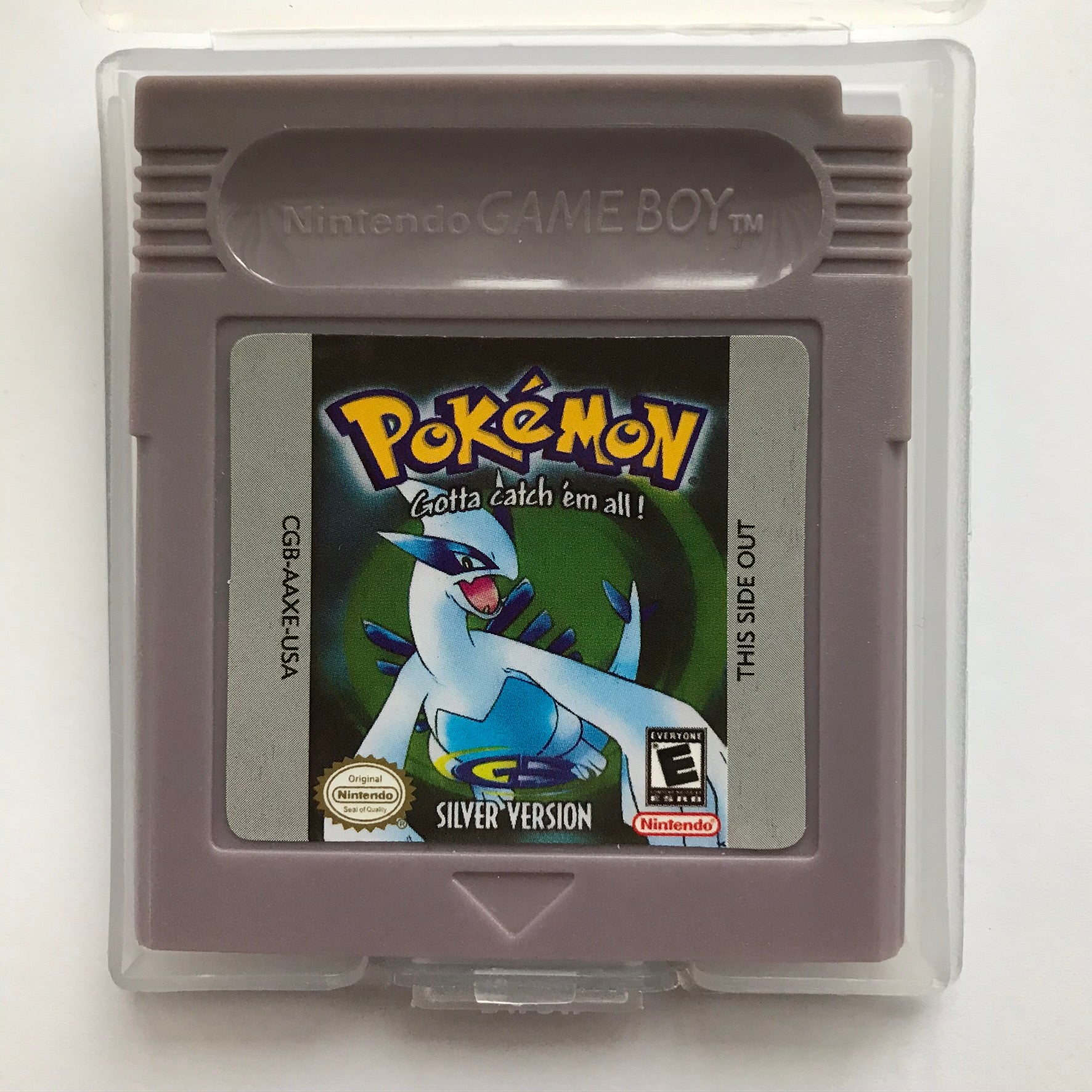 Pokemon Red Blue Yellow Green Gold Silver Crystal Reproduction Game Card for Gameboy Color GBC GBA Cartridges