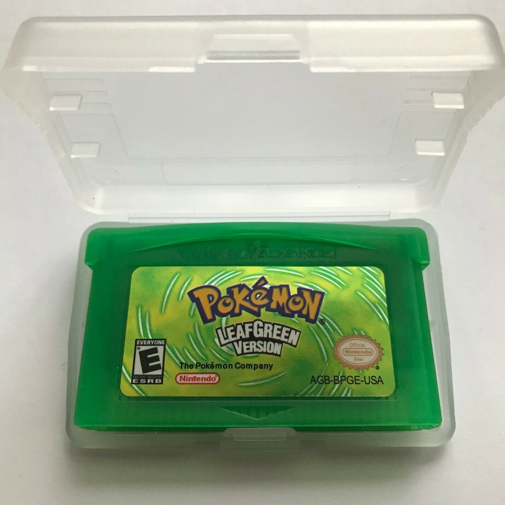 Pokemon Emerald Sapphire Ruby Leaf Green Fire Red Game Card for Gameboy Advanced GBA - Reproduction Cartridges