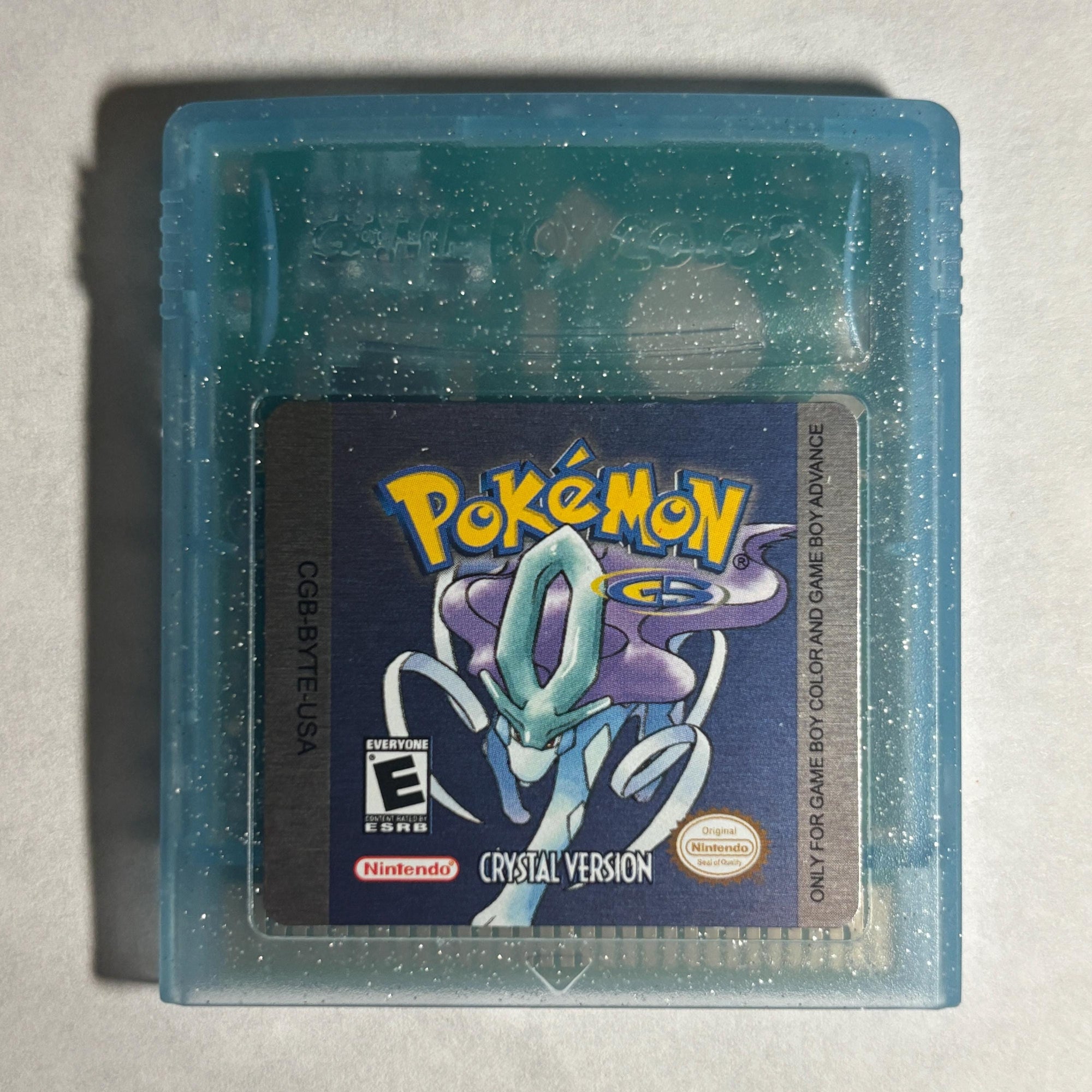 Pokemon Red Blue Yellow Green Gold Silver Crystal Reproduction Game Card for Gameboy Color GBC GBA Cartridges