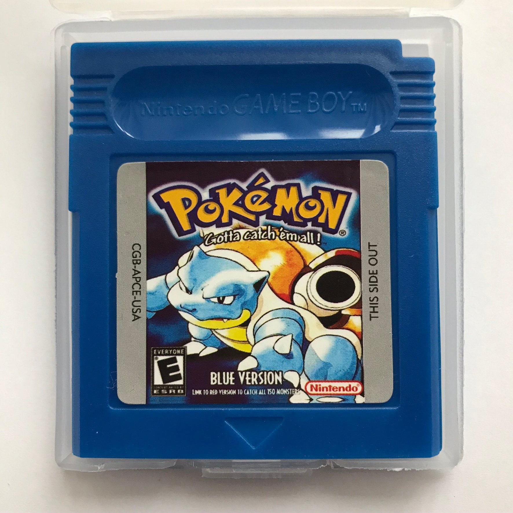 Pokemon Red Blue Yellow Green Gold Silver Crystal Reproduction Game Card for Gameboy Color GBC GBA Cartridges